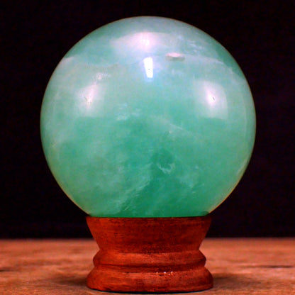 Blau-Grüne Fluorit Kugel - 692,28g - 74mm