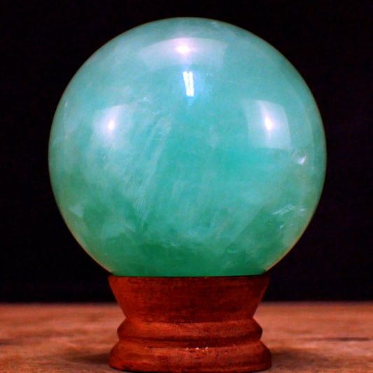 Blau-Grüne Fluorit Kugel - 692,28g - 74mm