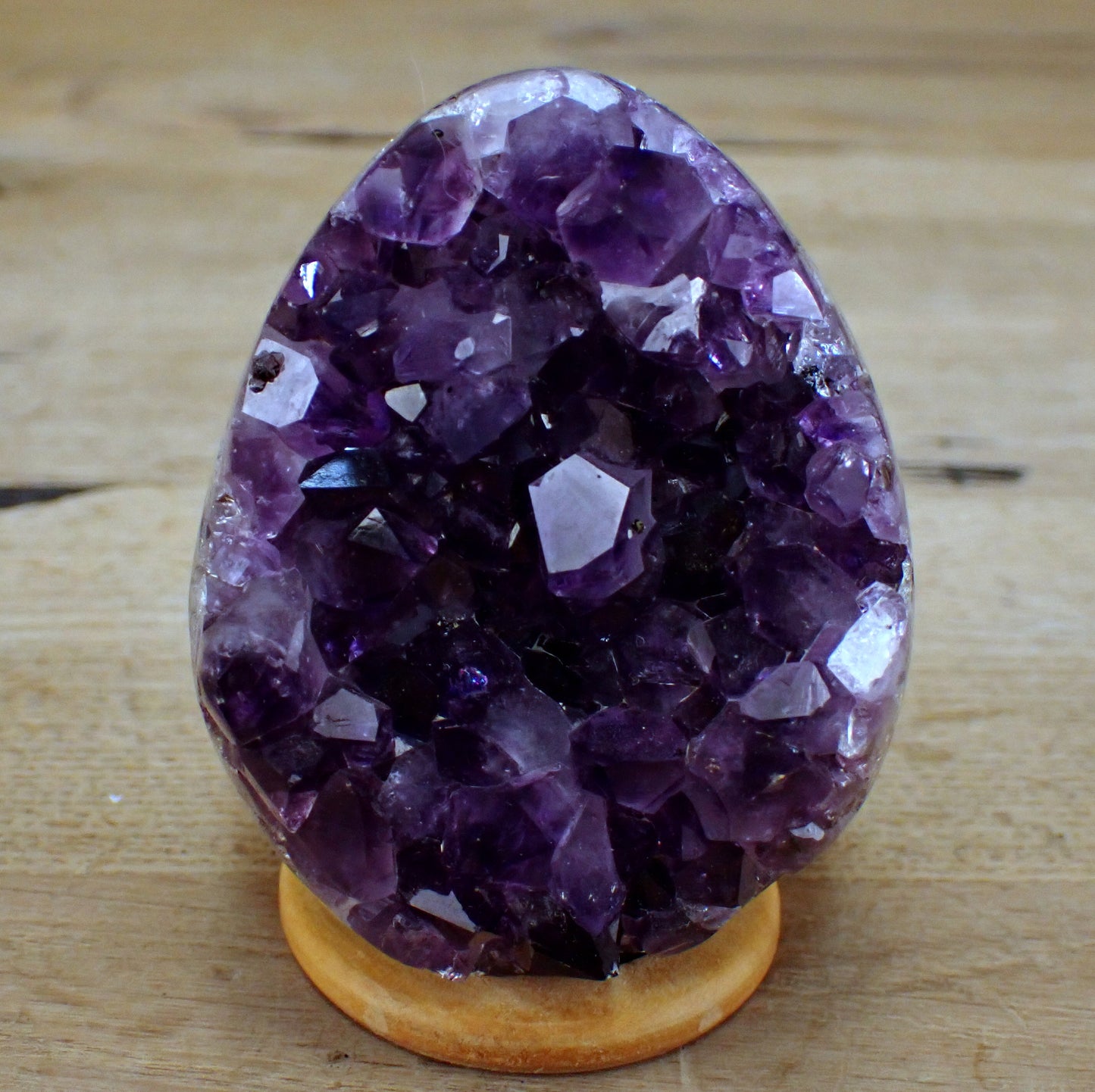 Amethyst Ei Druse  – 269,91g – 73 x 57 x 54mm