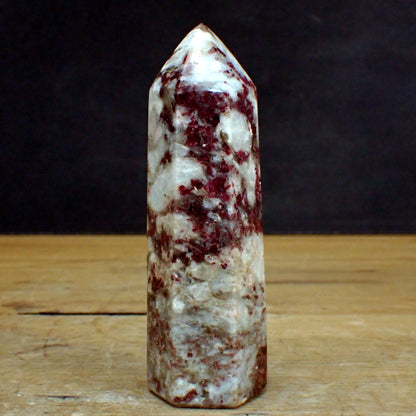 Rubellit Obelisk - 412,29g - 137 x 47 x 40mm