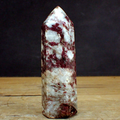 Rubellit Obelisk - 412,29g - 137 x 47 x 40mm