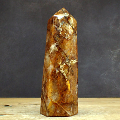 Golden Healer Quarz Obelisk  - 1857,79g - 225 x 79 x 66mm