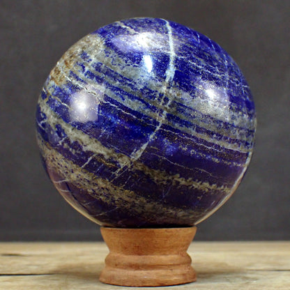 Königsblaue Lapislazuli-Kugel - 1630,31g - 102 mm