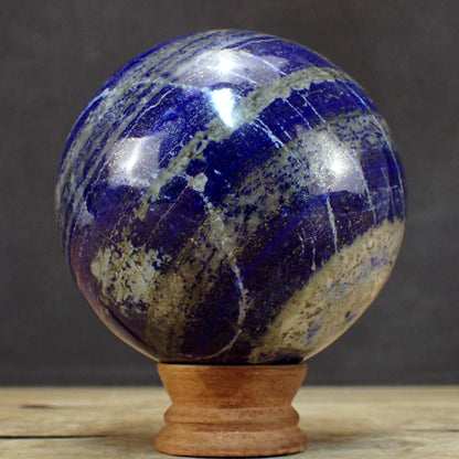 Königsblaue Lapislazuli-Kugel - 1630,31g - 102 mm