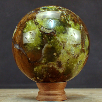 Grüner Opal Kugel - 1920,28g - 116mm