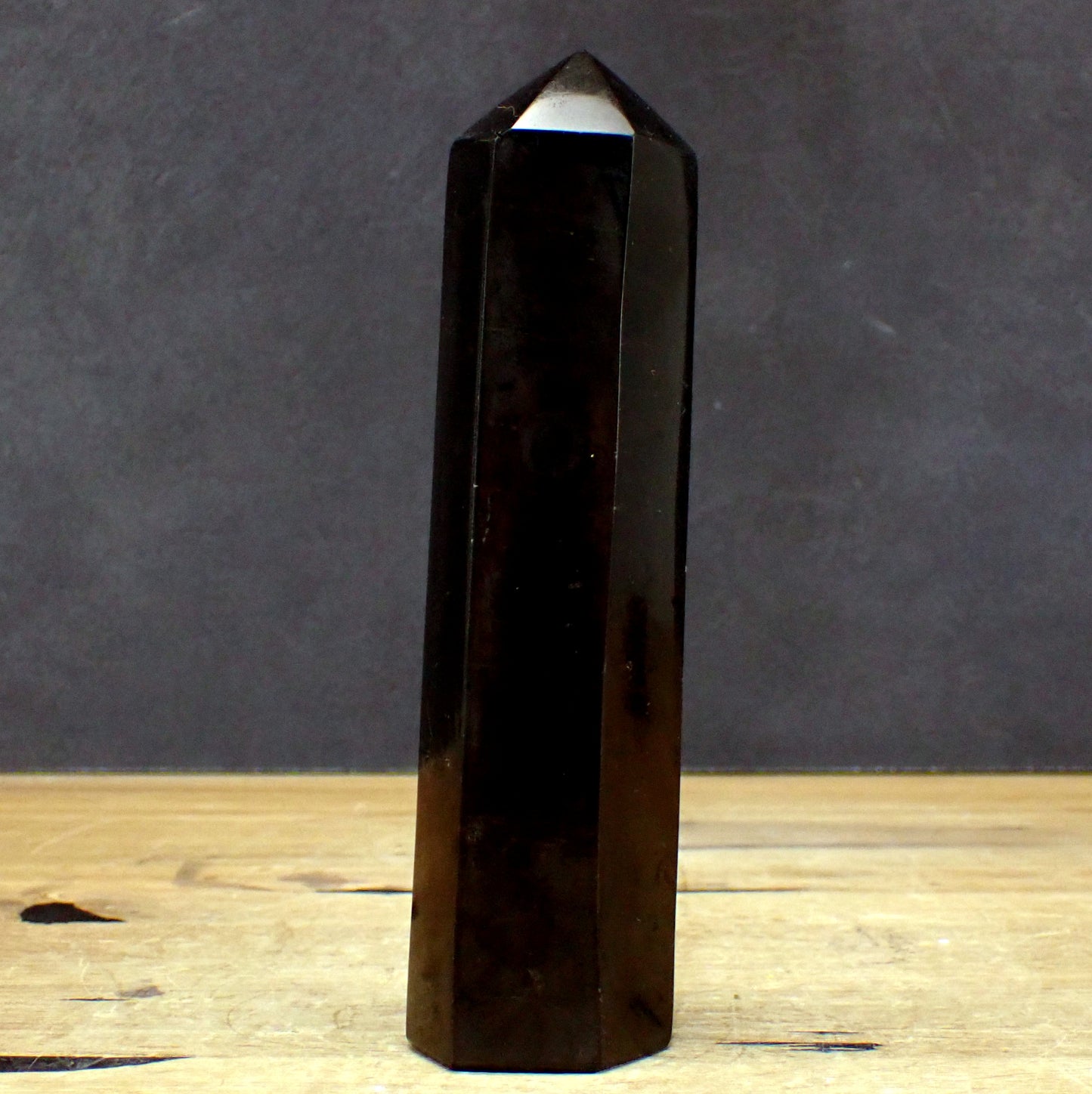 Tourmalin Obelisk aus Brasilien - 593,49g - 175 x 46 x 37 mm