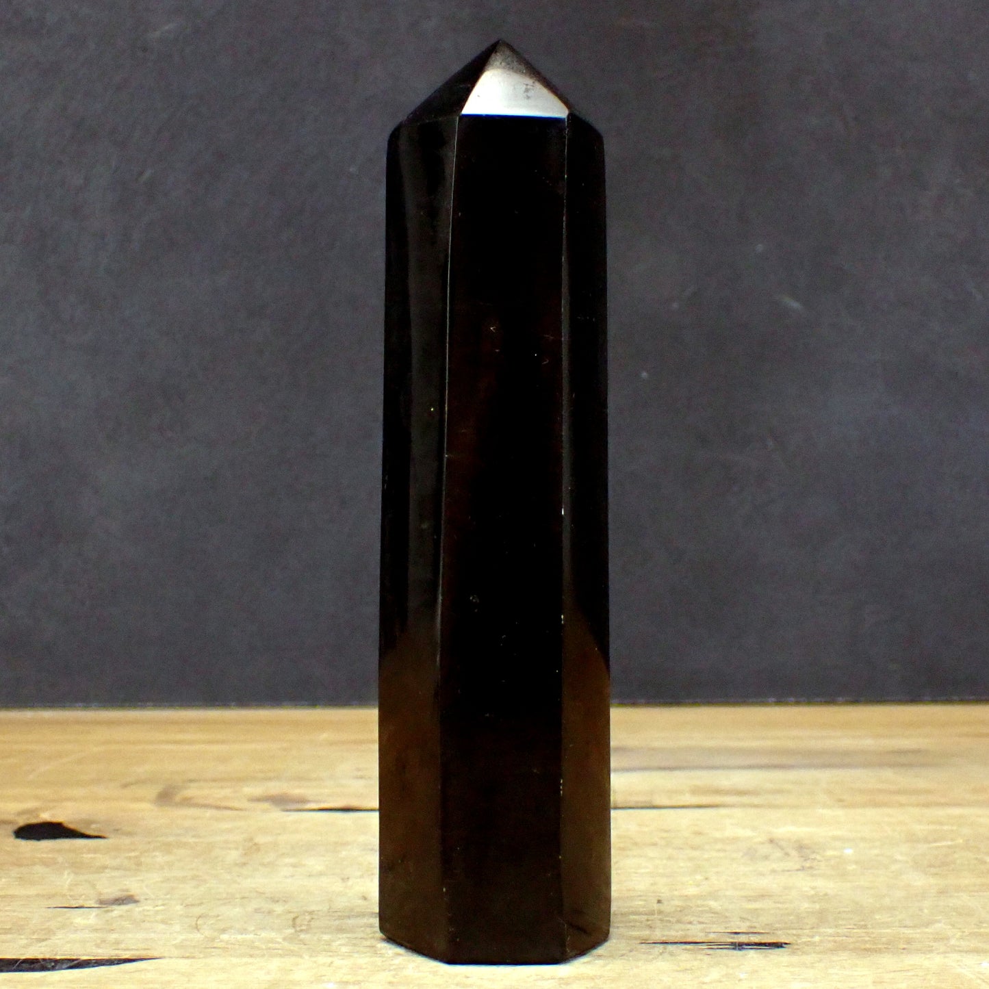 Tourmalin Obelisk aus Brasilien - 593,49g - 175 x 46 x 37 mm