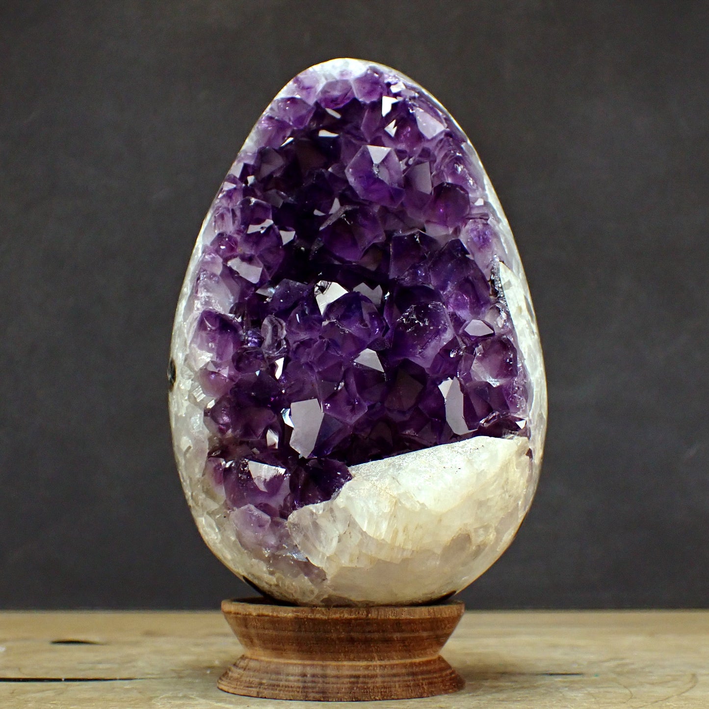 Amethyst Ei Druse  – 2208,71g – 160 x 120 x 102mm