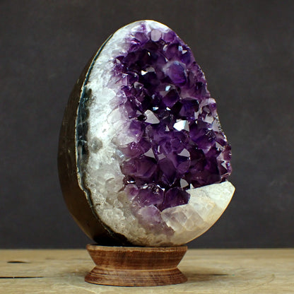 Amethyst Ei Druse  – 2208,71g – 160 x 120 x 102mm