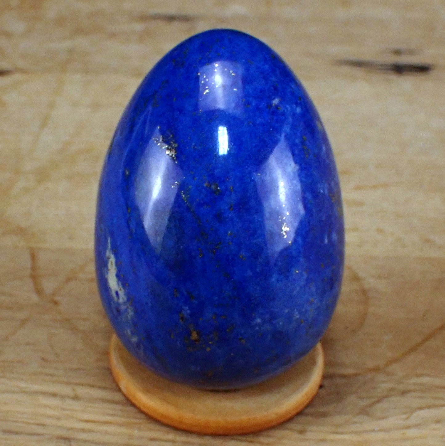 Lapislazuli-Ei - 274,49g - 70 x 50 x 50mm