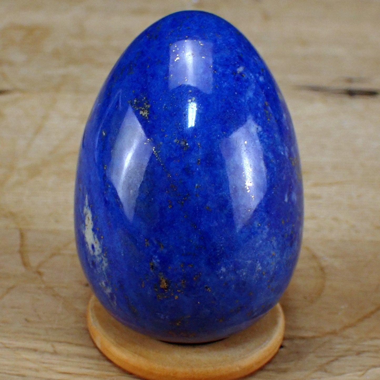 Lapislazuli-Ei - 274,49g - 70 x 50 x 50mm