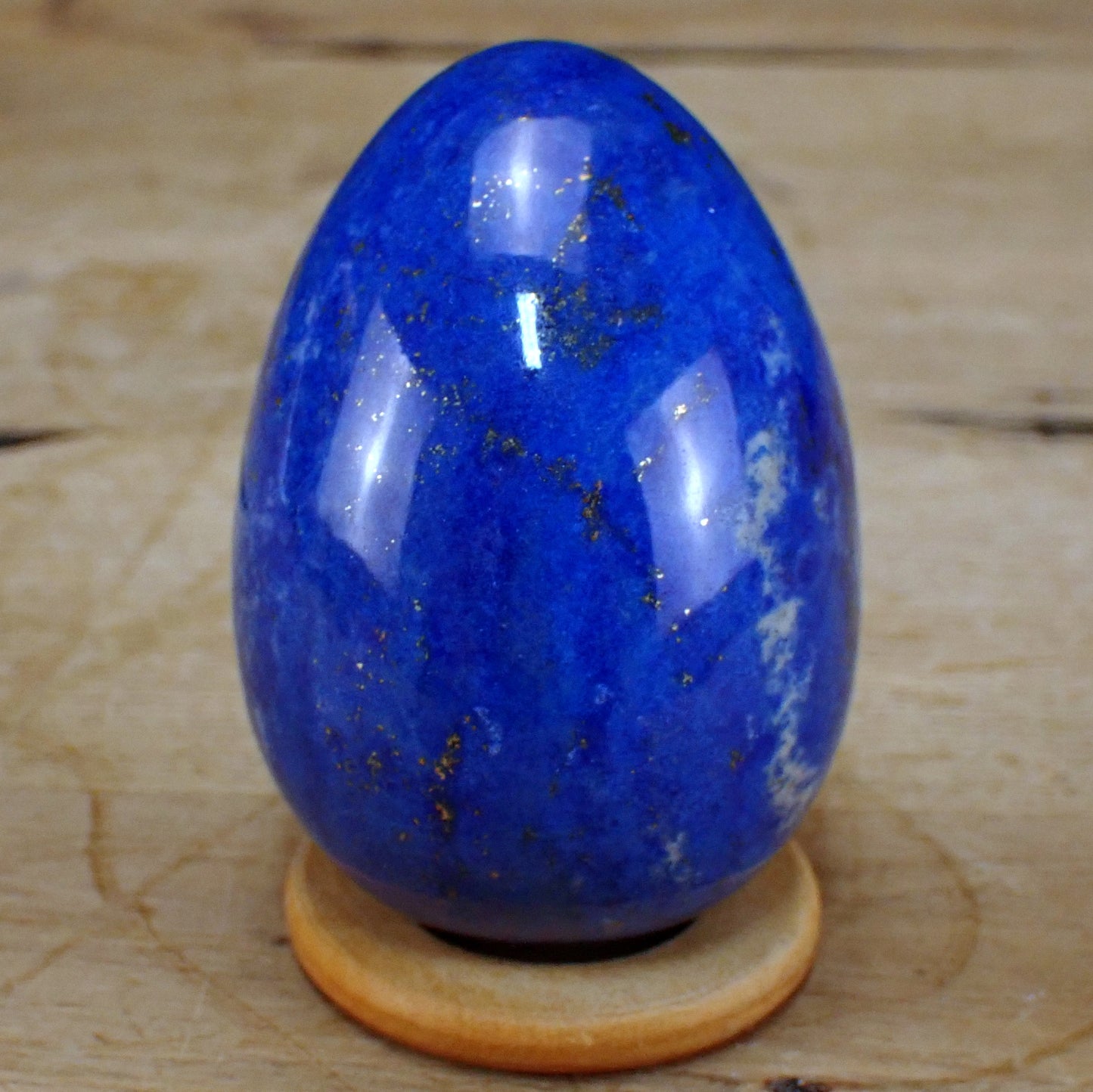 Lapislazuli-Ei - 274,49g - 70 x 50 x 50mm