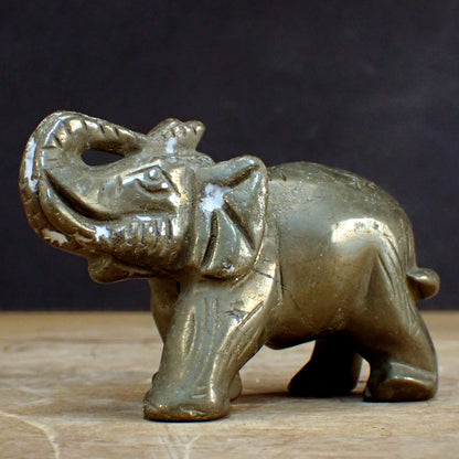 Kopie von Pyrit Elefant Skulptur - 549,98g - 105 x 67 x 50mm