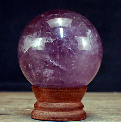 Amethyst Kugel – 369,91g – 64mm