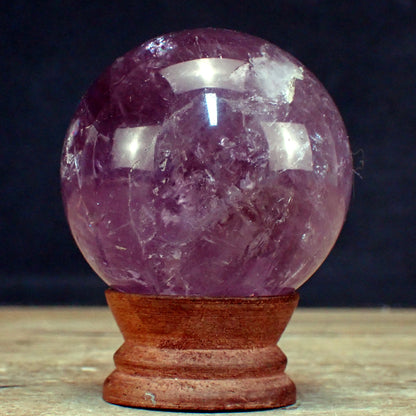 Amethyst Kugel – 369,91g – 64mm