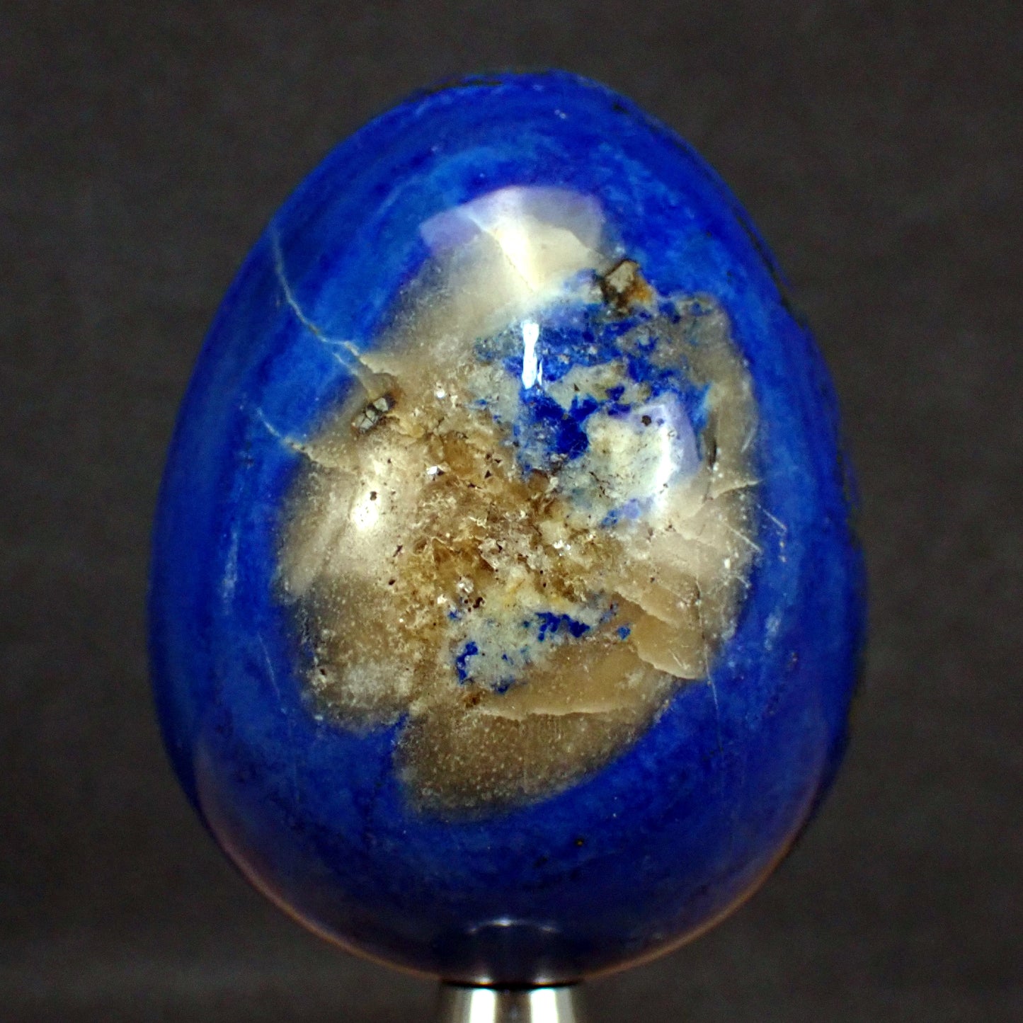 Lapislazuli Ei - 228,85g - 62 x 49 x 49mm