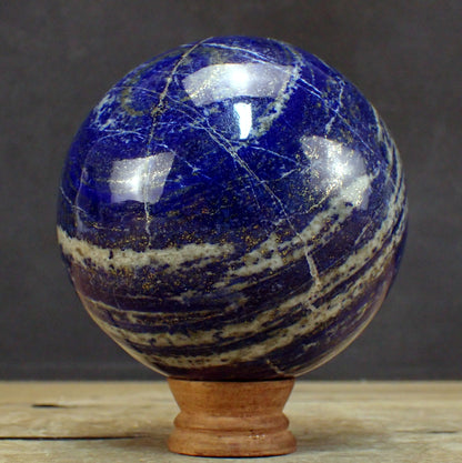 Große Königsblaue Lapislazuli-Kugel - 2654,19g - 125 mm