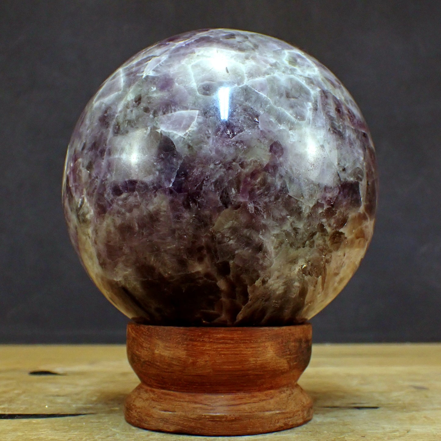 Große Amethyst Kugel – 2965,53g – 132mm