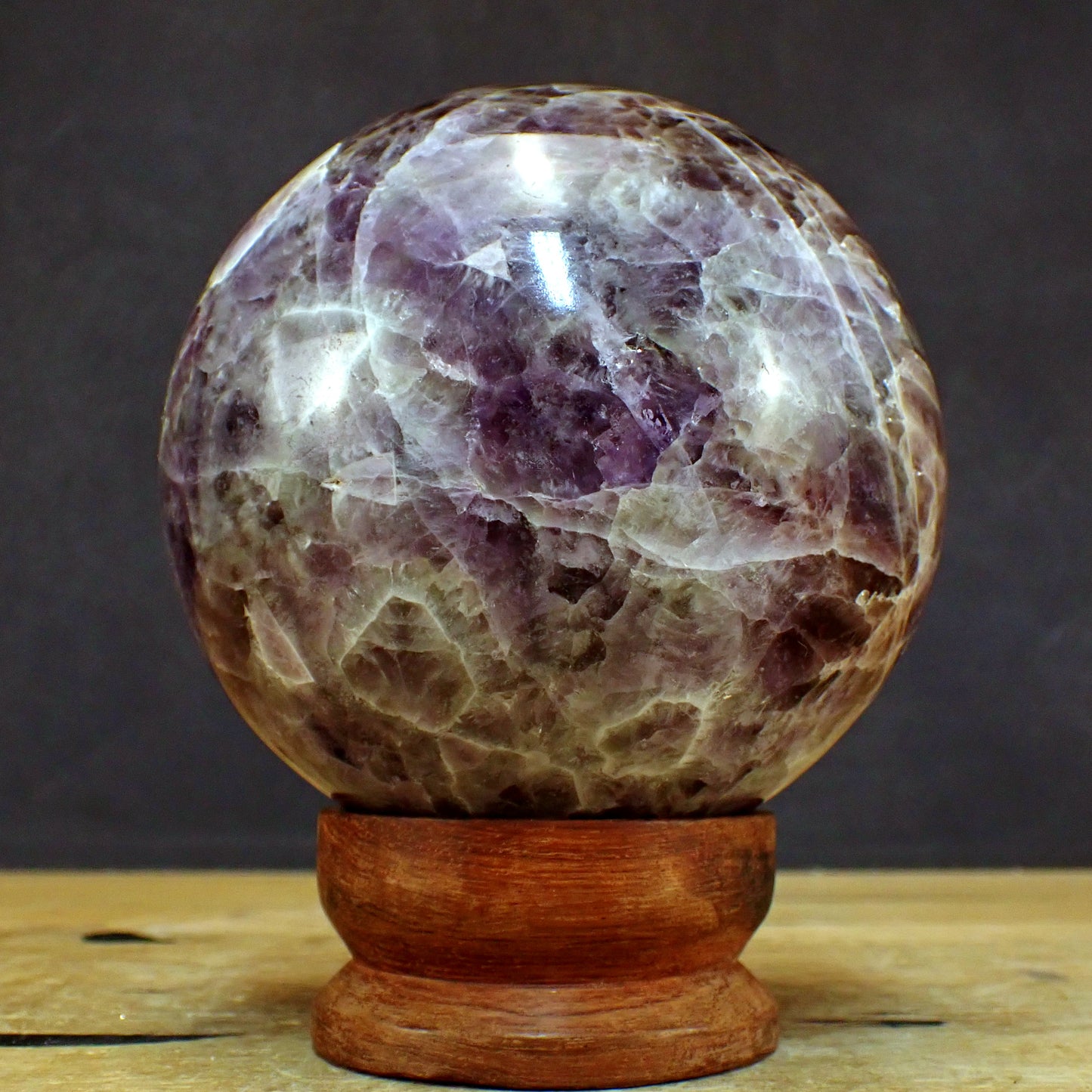 Große Amethyst Kugel – 2965,53g – 132mm