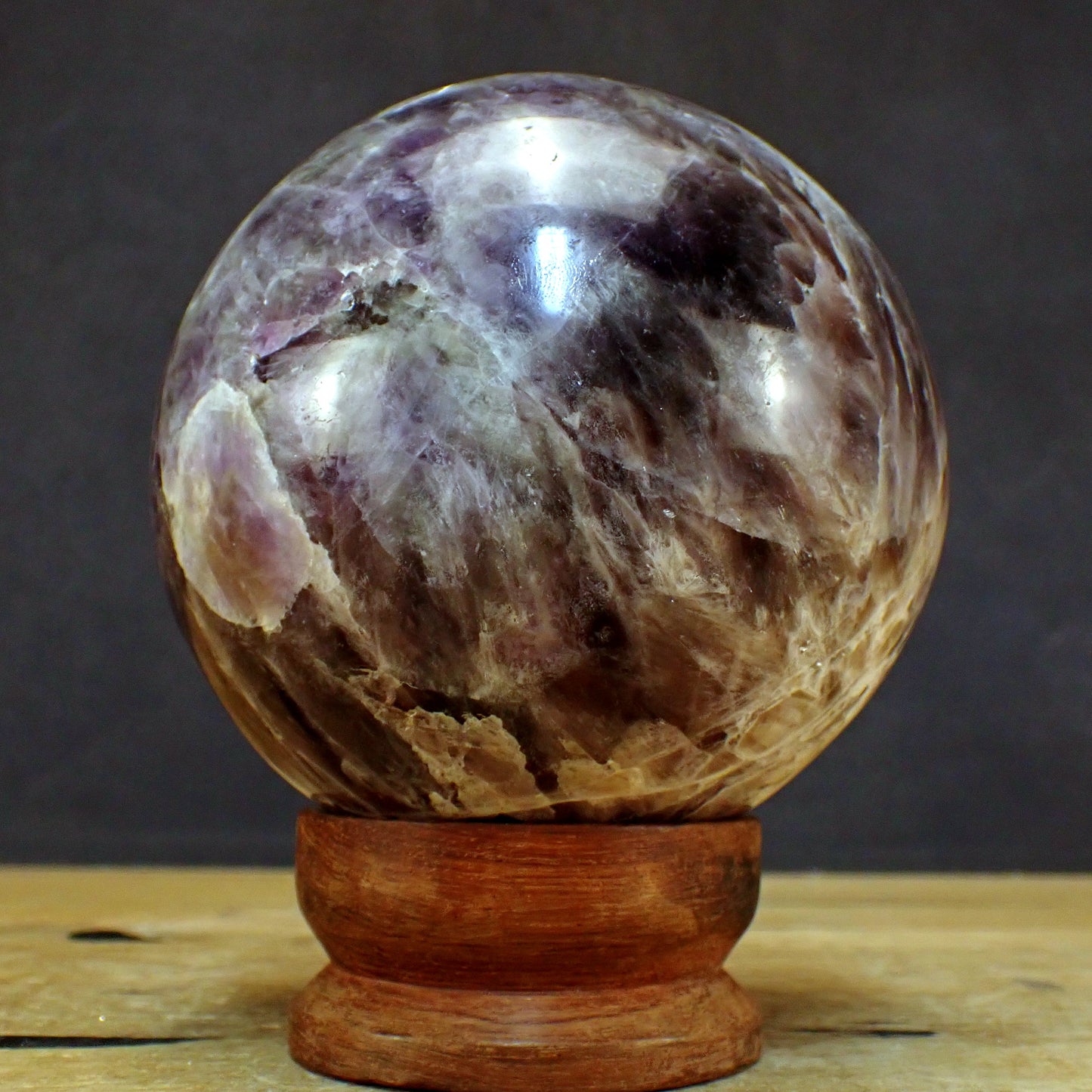 Große Amethyst Kugel – 2965,53g – 132mm