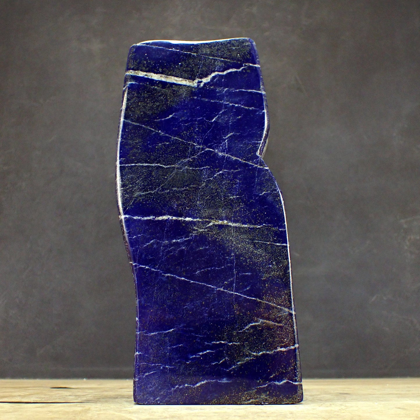 Königsblaue Lapislazuli-Freiform - 1210,13g -  222 x 95 x 22mm