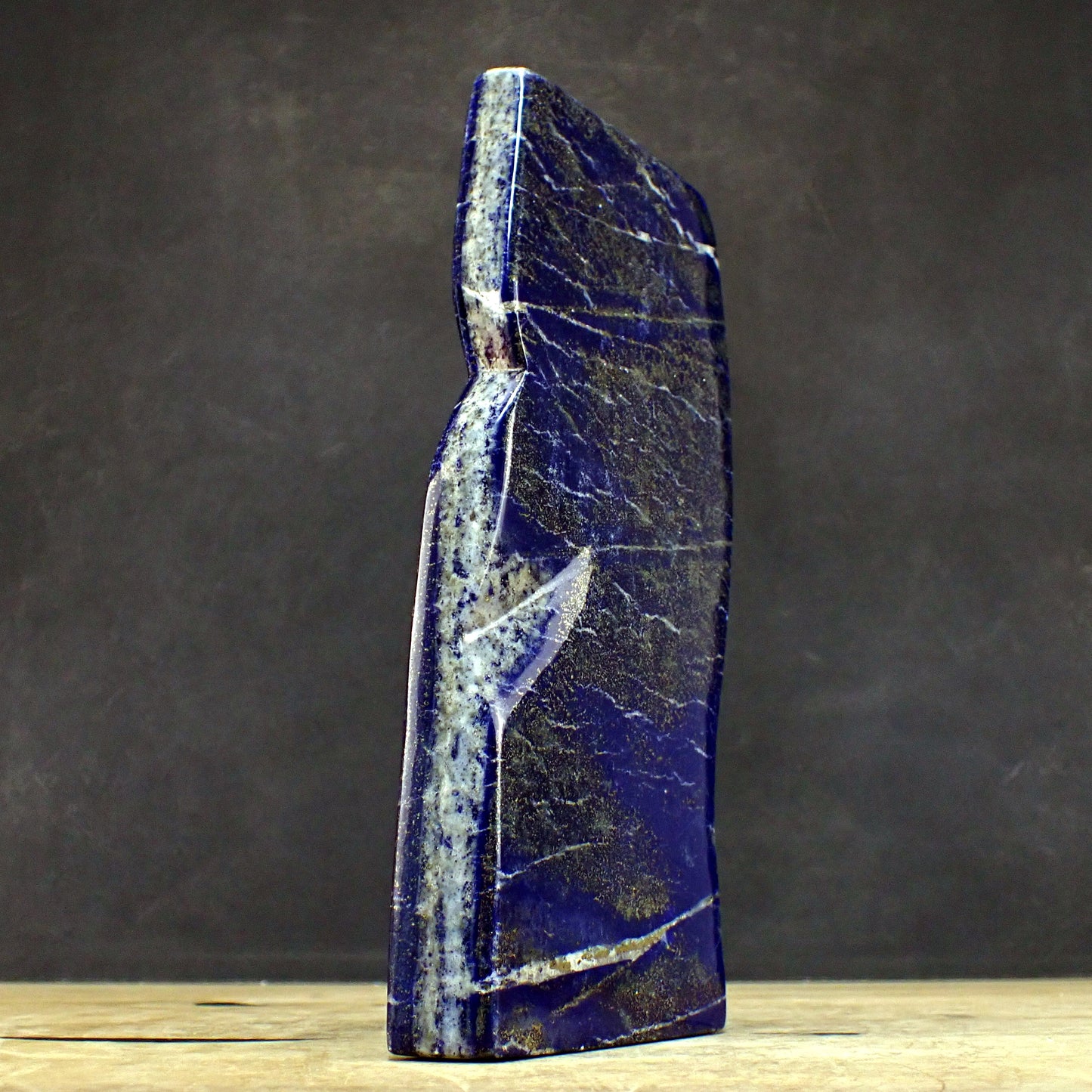 Königsblaue Lapislazuli-Freiform - 1210,13g -  222 x 95 x 22mm