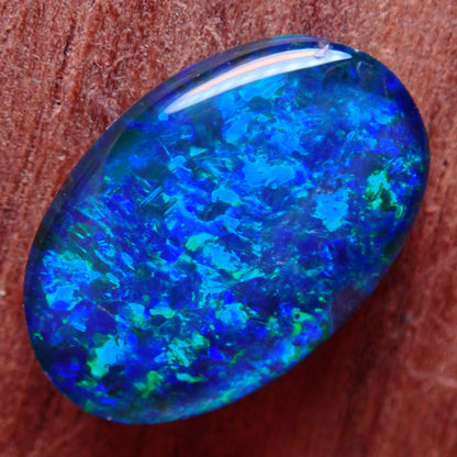 AAA + Black Opal Triplet, Australien, 2.43 ct