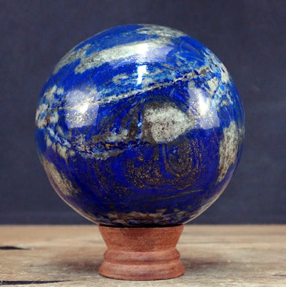 Große Königsblaue Lapislazuli-Kugel - 1756,90g - 110mm