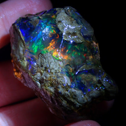 Seltener Großer Kristall-Opal, Äthiopien - 207.95 ct - 41,59g