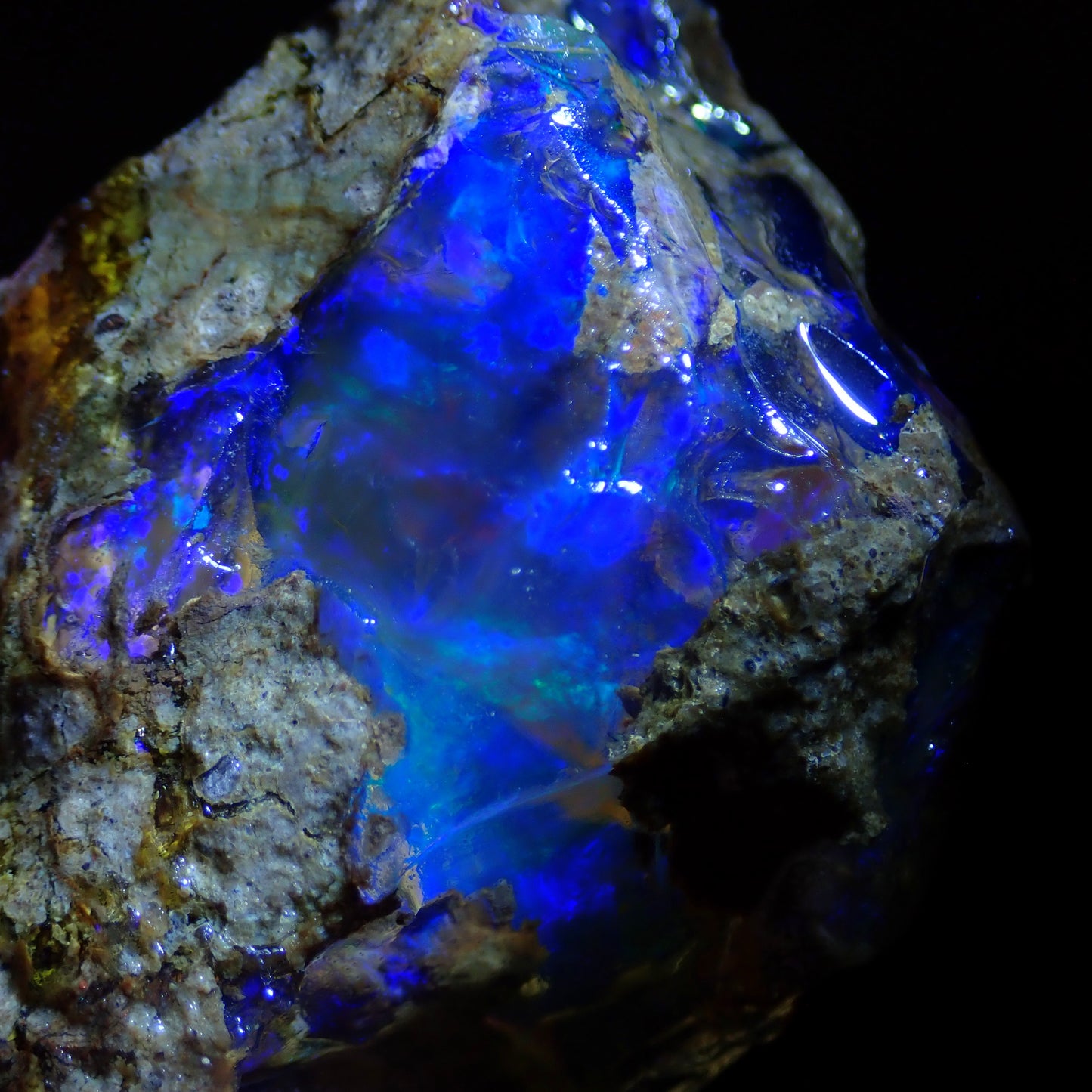 Seltener Großer Kristall-Opal, Äthiopien - 207.95 ct - 41,59g