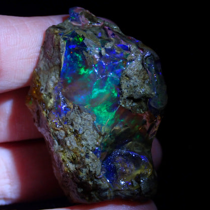 Seltener Großer Kristall-Opal, Äthiopien - 207.95 ct - 41,59g