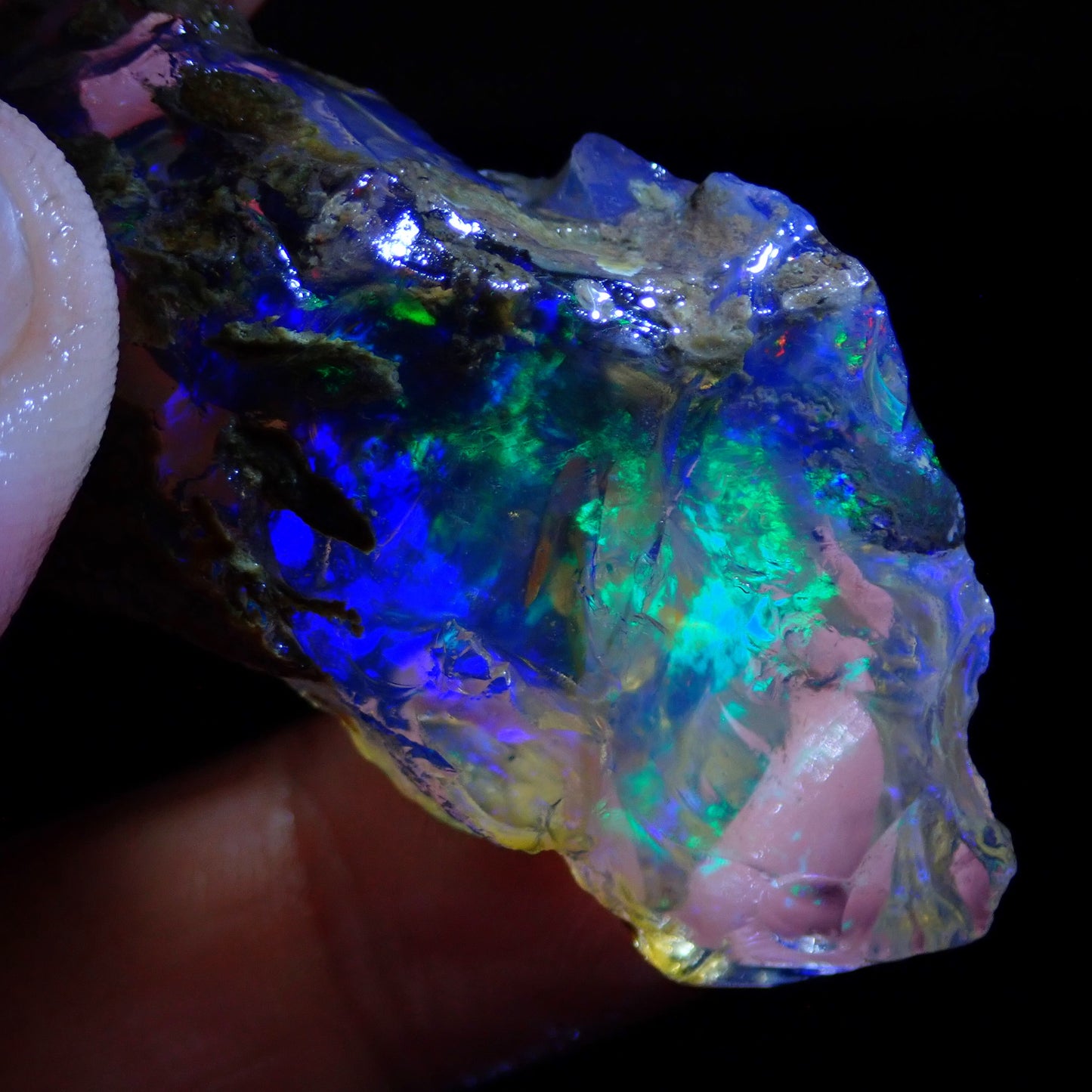 Seltener Klarer Kristall-Opal, Äthiopien - 131.35 ct - 26,27g