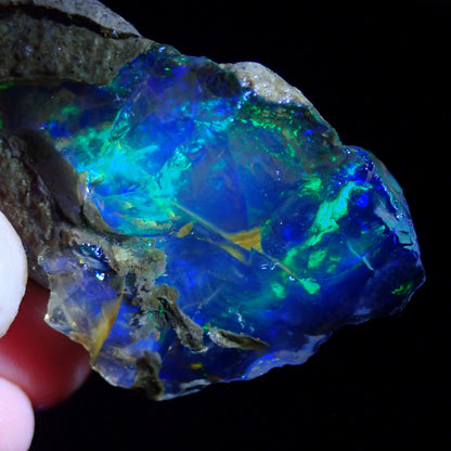 Seltener Klarer Kristall-Opal, Äthiopien - 131.35 ct - 26,27g