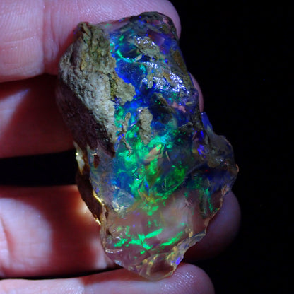 Seltener Klarer Kristall-Opal, Äthiopien - 131.35 ct - 26,27g