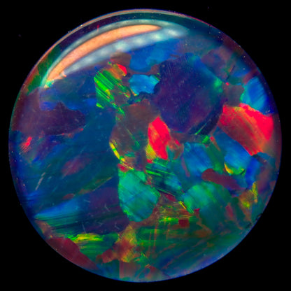 AAA + Black Opal Triplet, Australien, 3,395ct - 0,679g