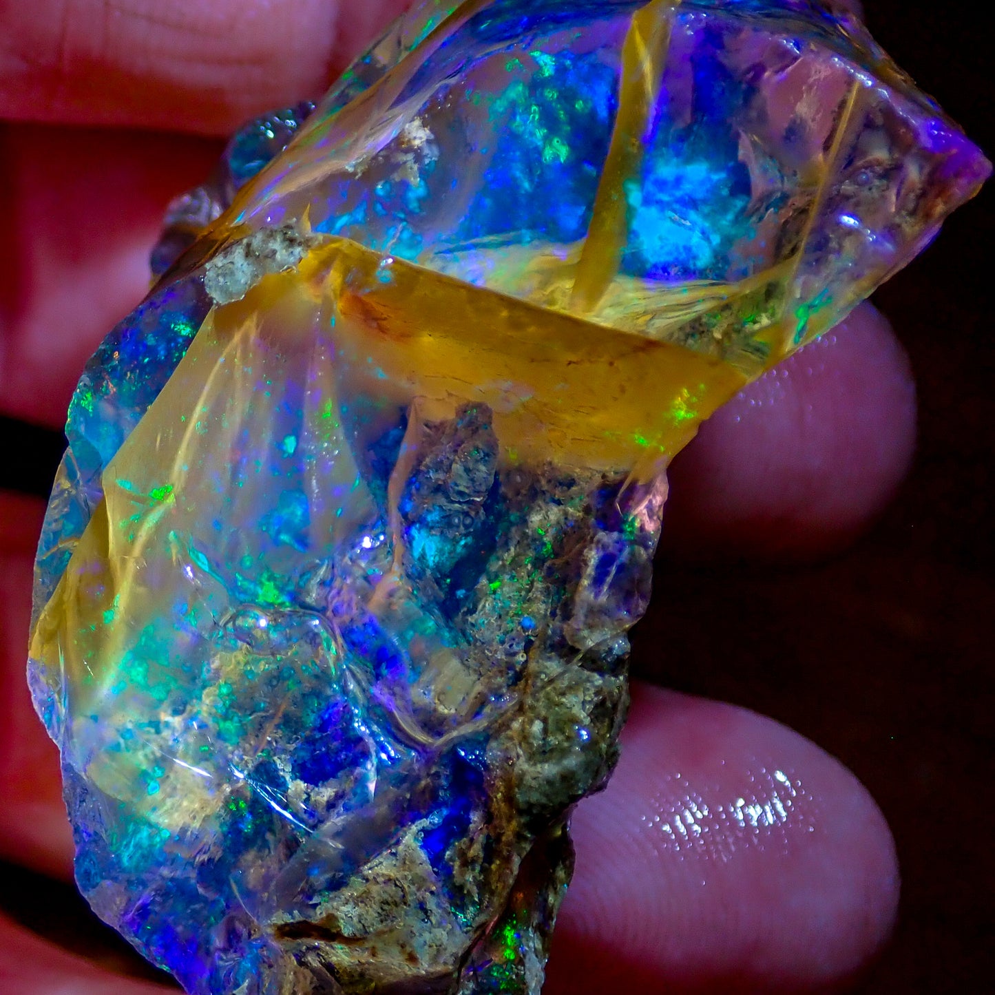 Seltener Natürlicher Großer Kristall-Opal, Äthiopien - 218.35 ct