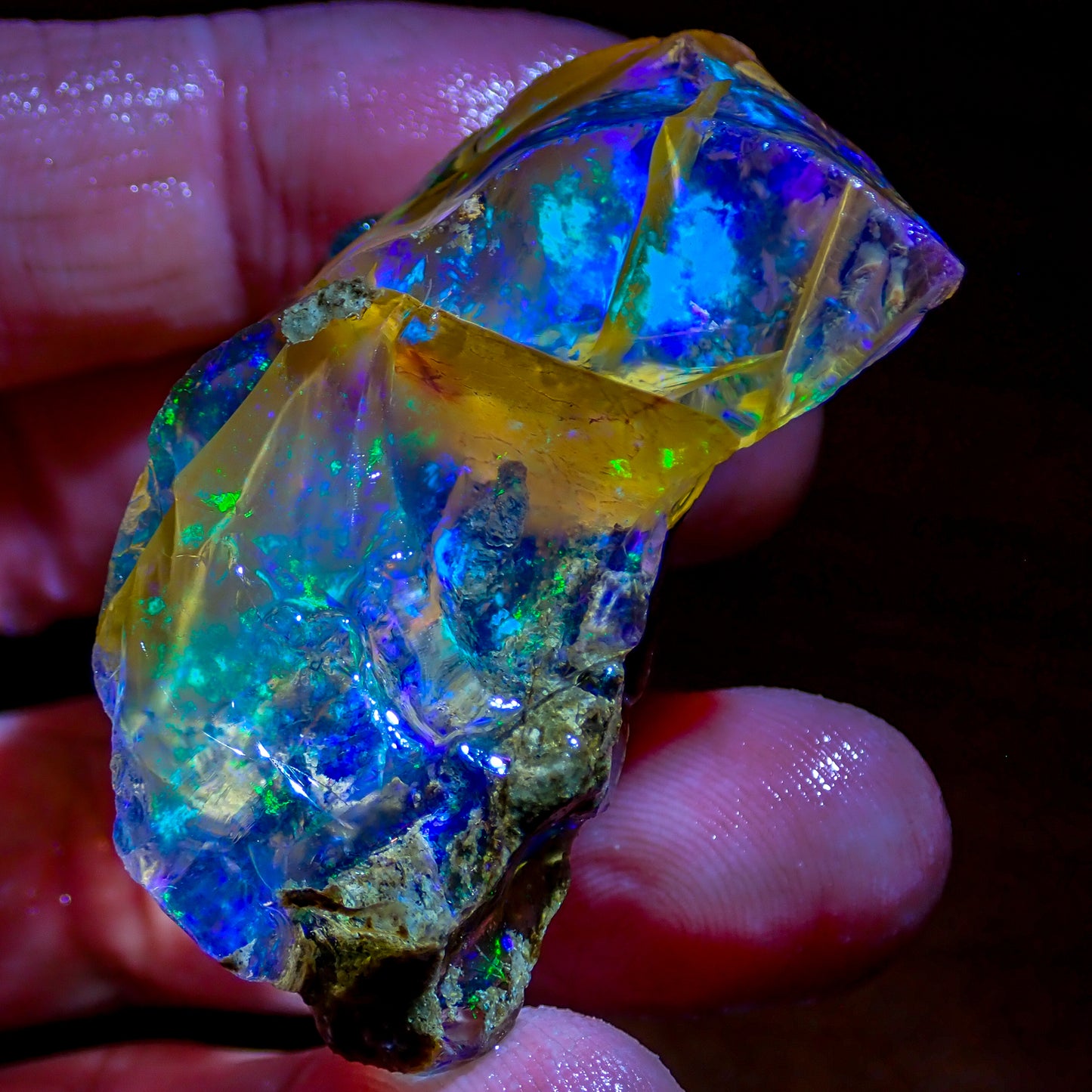 Seltener Natürlicher Großer Kristall-Opal, Äthiopien - 218.35 ct