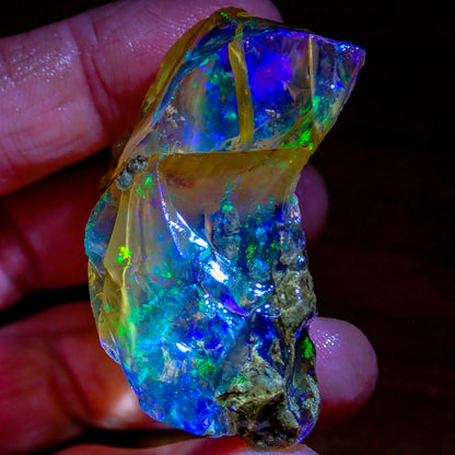 Seltener Natürlicher Großer Kristall-Opal, Äthiopien - 218.35 ct