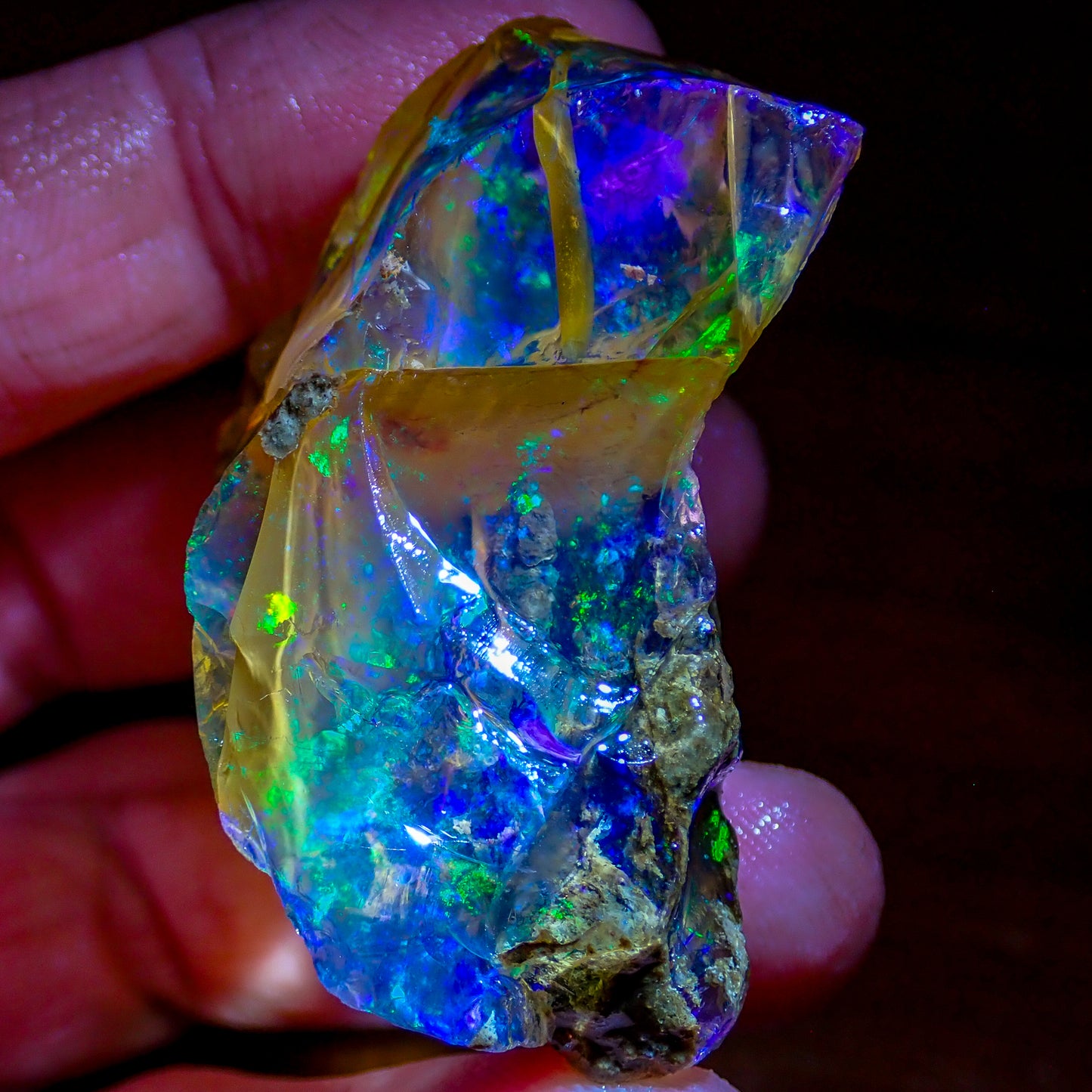 Seltener Natürlicher Großer Kristall-Opal, Äthiopien - 218.35 ct