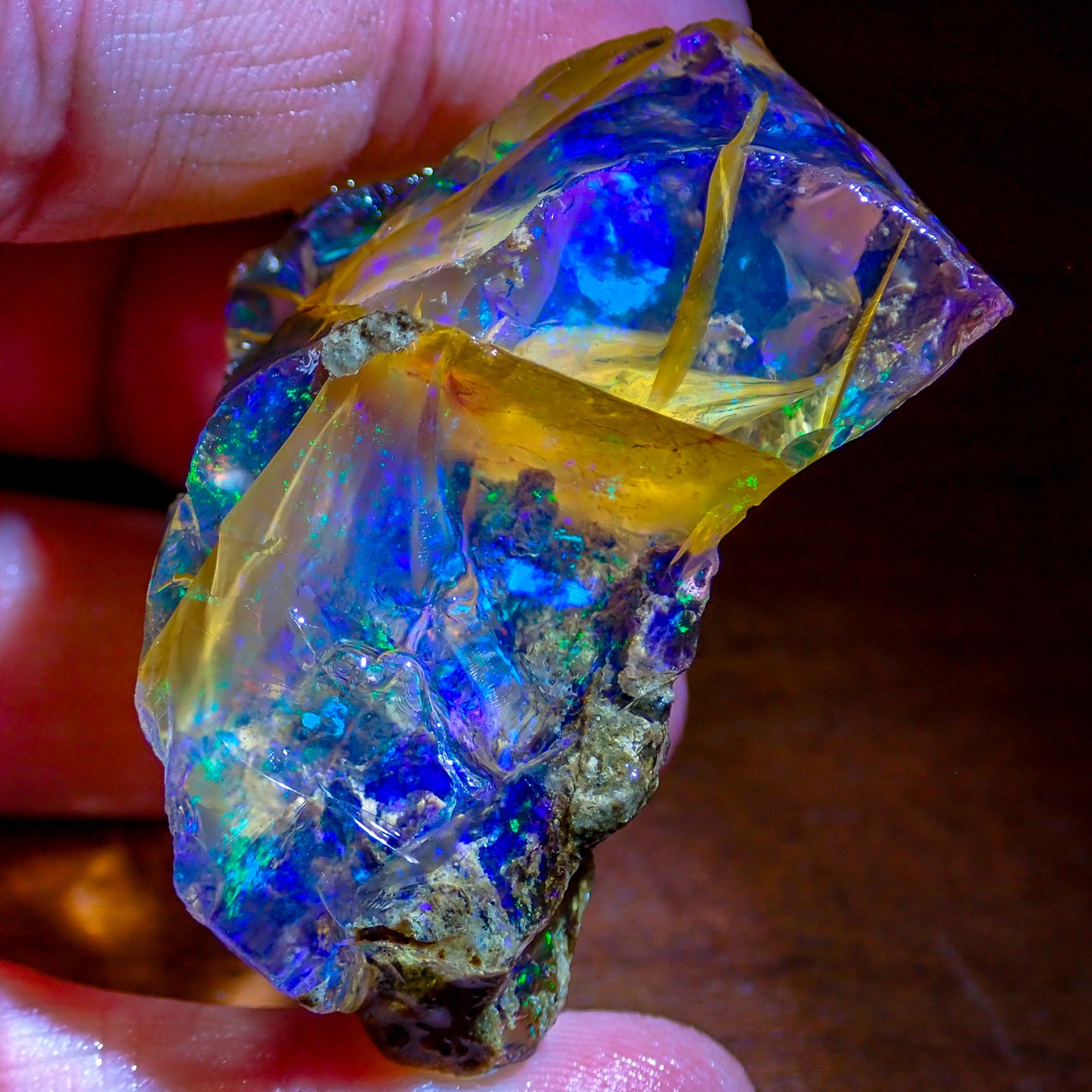 Seltener Natürlicher Großer Kristall-Opal, Äthiopien - 218.35 ct