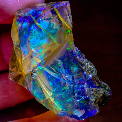 Seltener Natürlicher Großer Kristall-Opal, Äthiopien - 218.35 ct