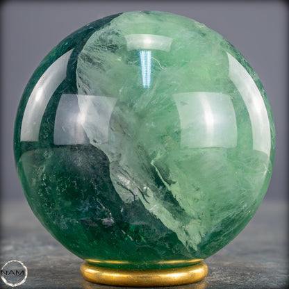 Natürliche Grüne Fluorit Kristallkugel, Spitzenqualität - 1001,02g