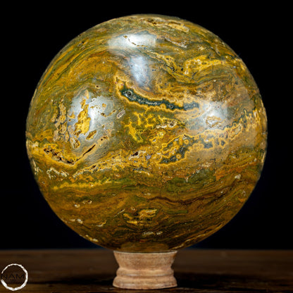 Natürliche Orbicular Ocean Jasper Kugel - 6060,22g - 180mm