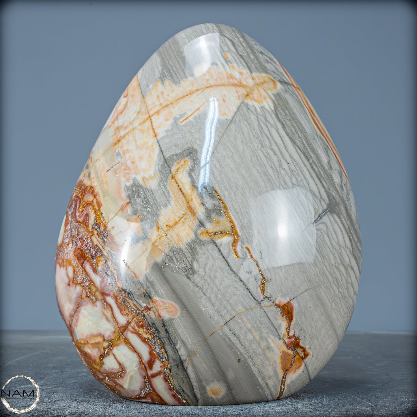 Natürliche Polychrome Jaspis Kristall-Freiform - 3171,46g