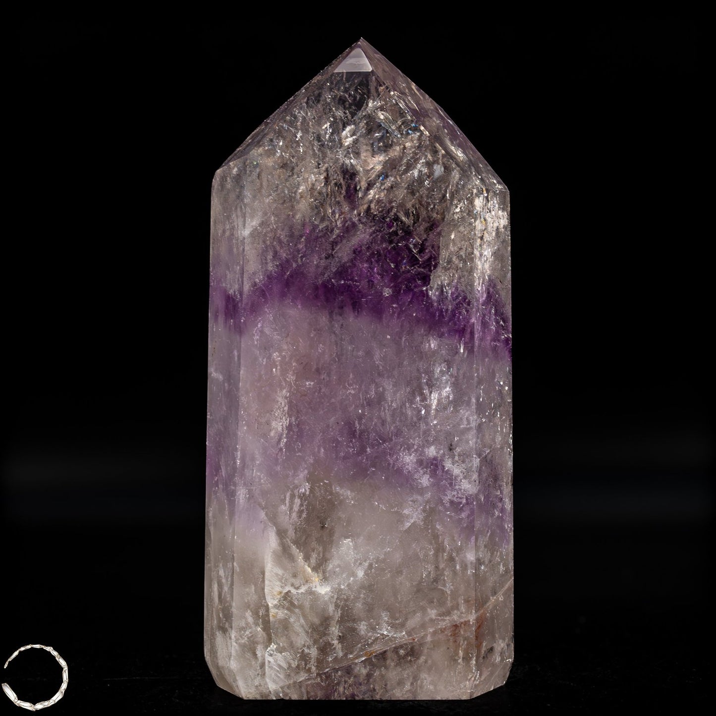 Natürliche, Sehr Seltene Amethyst-Kristall Spitze, Brasilien - 618,47g