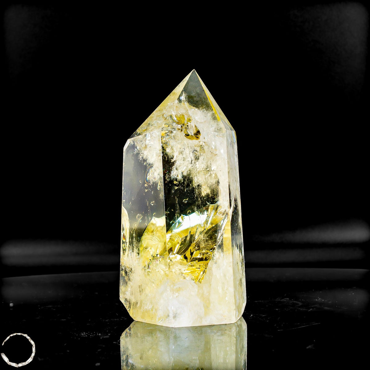 Top Qualität Transparenter Citrin Kristall - Brasilien -379,45g