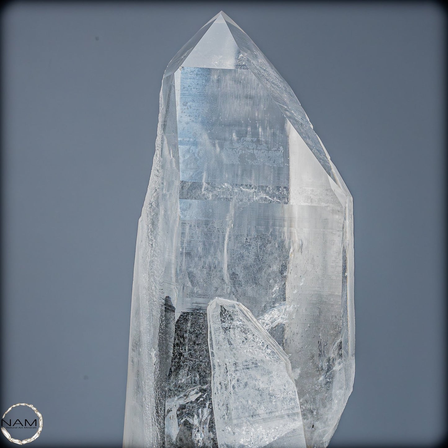 Seltener Doppel-Phantom Lumerische Quartz Kristall auf Ständer - 4654,92g