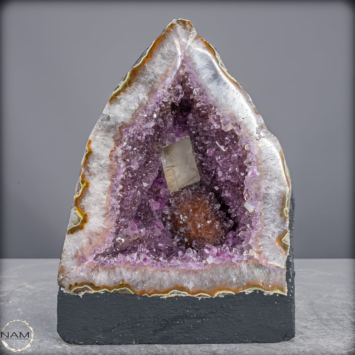 Amethyst-Druse Kathedrale – Naturwunder aus Uruguay –1663,29g