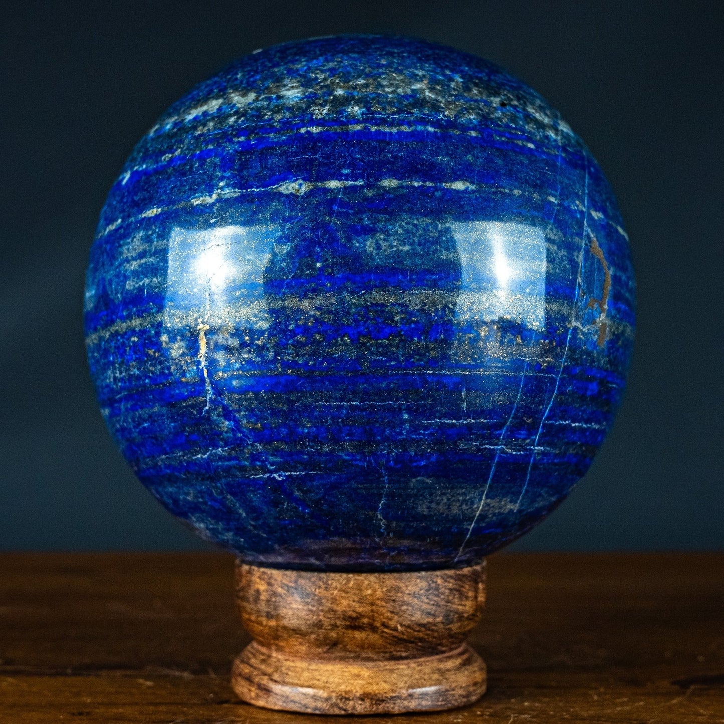 Natürliche Lapislazuli-Kristall-Kugel - 6500,81g - 165mm