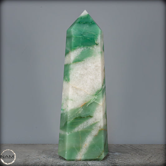 Natürlicher Aventurin Obelisk aus Brasilien - 6473,13g